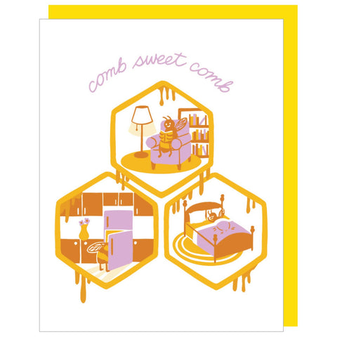 Honeycomb New Home Card