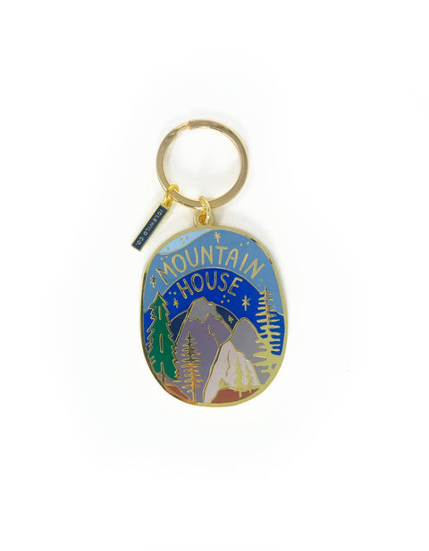 Mountain House Keychain