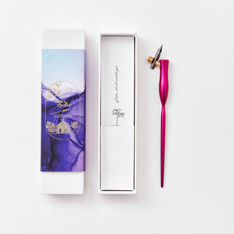 Tom's Studio - Flourish Calligraphy Pen: Black / Straight