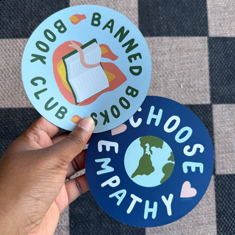 Banned Books Book Club Magnet