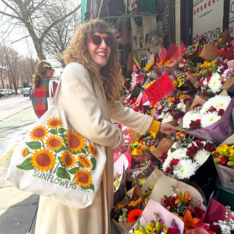 Sunflower Tote Bag