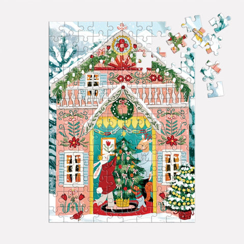 Swiss Chalet 130 Piece Ornament Puzzle