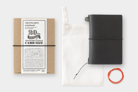 TRAVELER’S notebook Card Size 20th Anniversary Set
