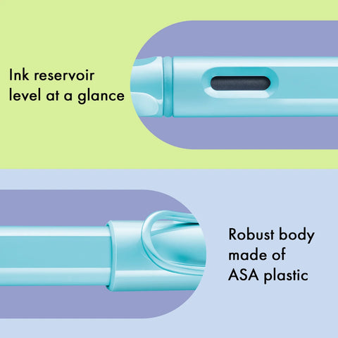 LAMY Safari Fountain Pen - Aquasky (Medium Nib)
