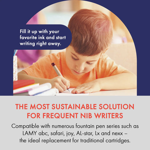 LAMY LZ28 Converter for Safari, AL-Star