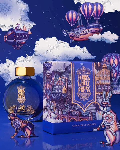 Astral Blue Odyssey - Fountain Pen Ink