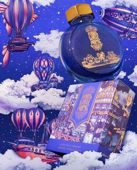Astral Blue Odyssey - Fountain Pen Ink