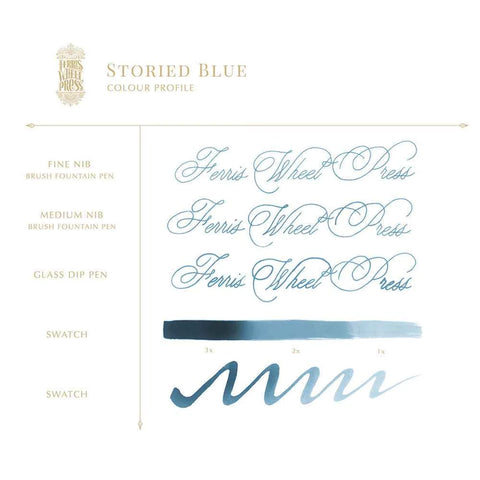 Storied Blue - Fountain Pen Ink