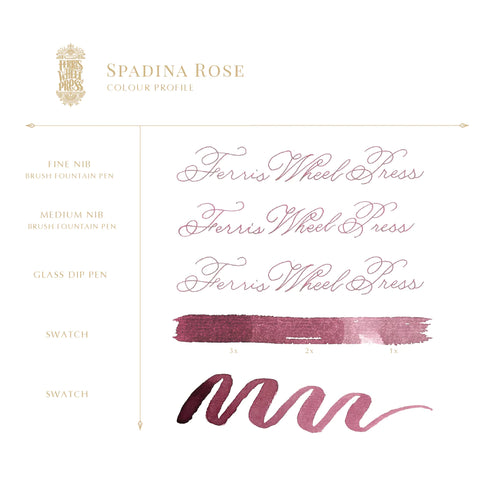 Spadina Rose - Fountain Pen Ink