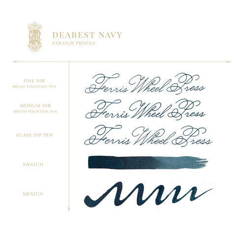Dearest Navy 10ml Ink