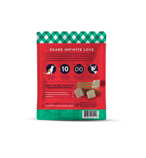 Santa Claws Freeze Dried Christmas Cat Treats 1oz