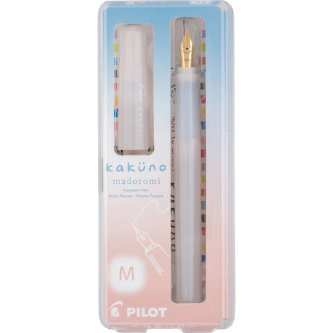 KAKUNO Fountain Pen Madoromi White
