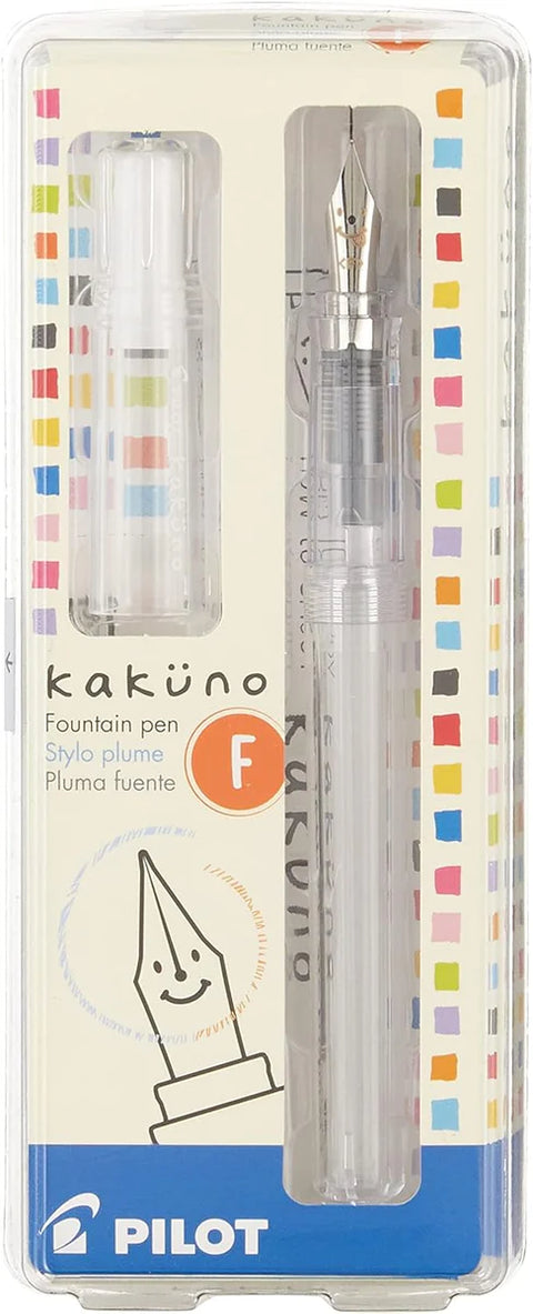 KAKUNO Fountain Pen Clear Extra Fine