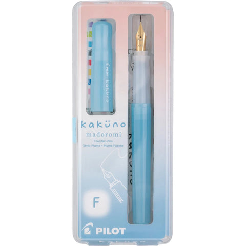KAKUNO Fountain Pen Madoromi Light Blue