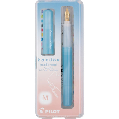 KAKUNO Fountain Pen Madoromi Light Blue - Medium