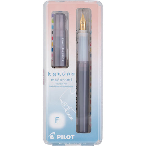 KAKUNO Fountain Pen Madoromi Grey