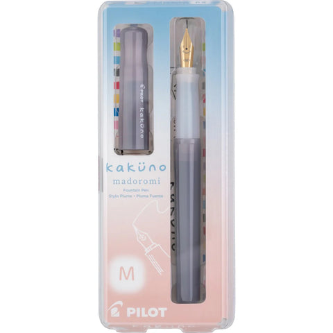 KAKUNO Fountain Pen Madoromi Grey