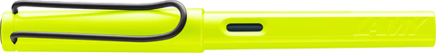 LAMY Safari Fountain Pen - Neon Yellow (Fine Nib)