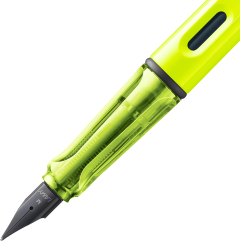 LAMY Safari Fountain Pen - Neon Yellow (Fine Nib)