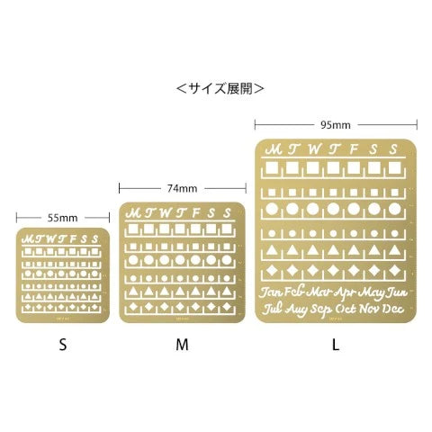 Midori Calendar Template M