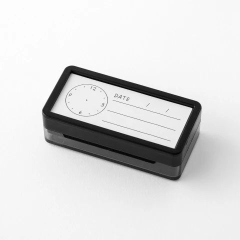 Midori Pre-inked, Paintable Stamp - Time