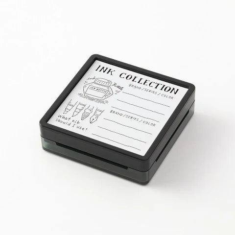Midori Pre-inked, Paintable Stamp - Collection A