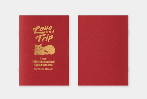 Traveler's Notebook Love & Trip Refill (Passport Size)