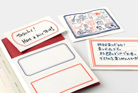 Traveler's Notebook Love & Trip Refill (Passport Size)