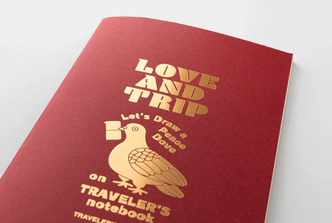 Traveler's Notebook Love & Trip Refill (Regular Size)