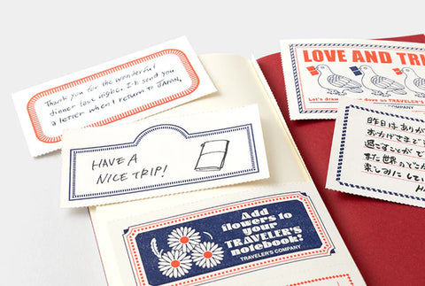 Traveler's Notebook Love & Trip Refill (Regular Size)