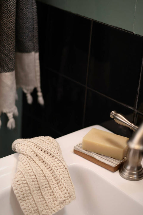 Soap Dish | Cream | Handmade Glazed Ceramic