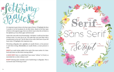 Hand-Lettering Book