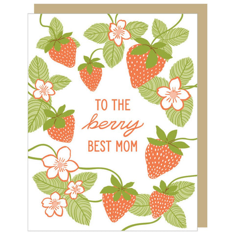Berry Best Mom Card