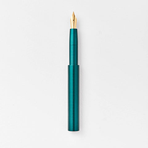 OPEN BOX - The Studio Pocket Fountain Pen 2.0: Ivy / Fine