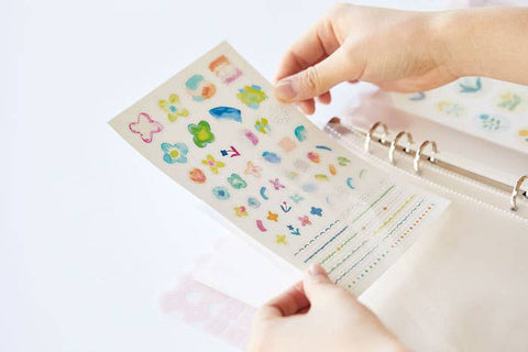OTONA Sticker Collection Binder: Pink