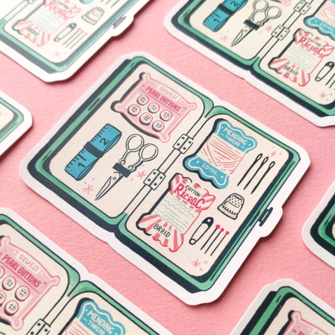 Sewing Kit Sticker