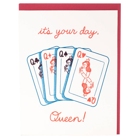 Queen Greeting Card