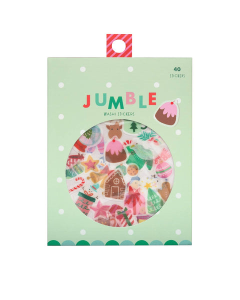 Holidays Jumble Washi Stickers