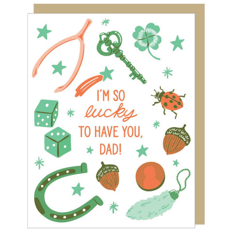 Lucky Charms Dad Card