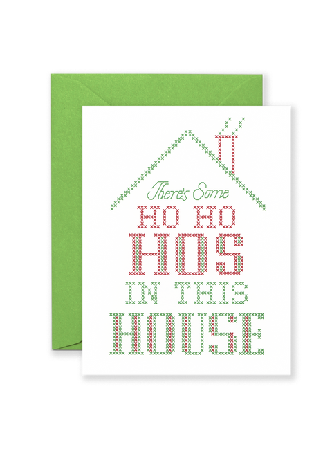 WAP Christmas Letterpress Holiday Card