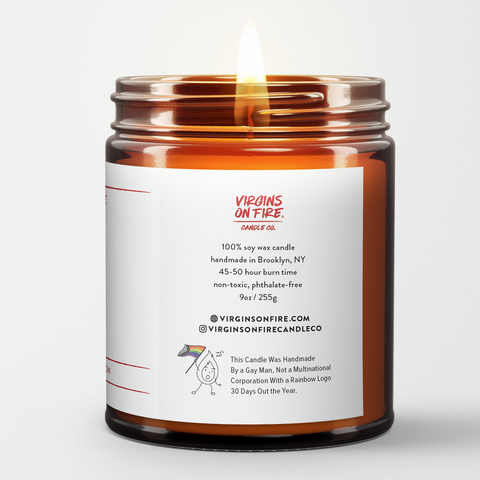 BUDDY THE UNION ELF (Almond Macaron) Soy Wax Jar Candle