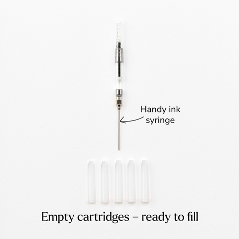 Tom's Studio - Refillable Ink Cartridges (pack of 5): Pre-filled – Deep Black