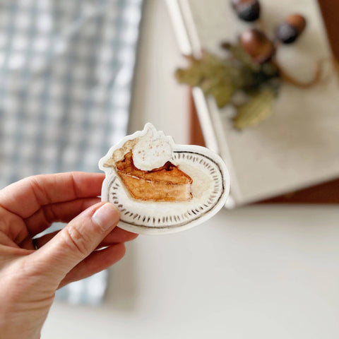 Pumpkin pie sticker