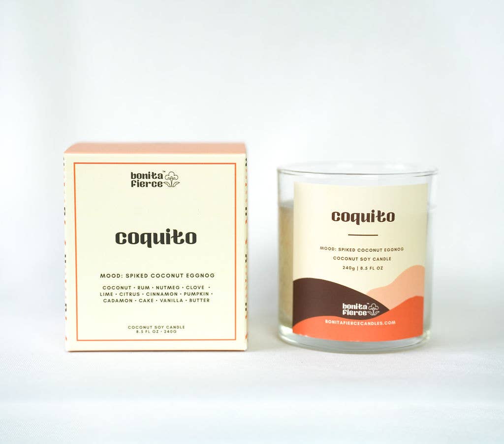 Bonita Fierce Candles Coquito Candle - Thumbnail 2