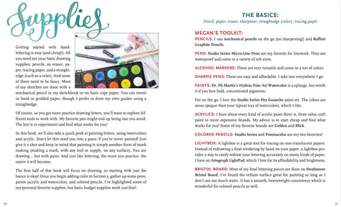 Hand-Lettering Book