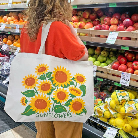 Sunflower Tote Bag