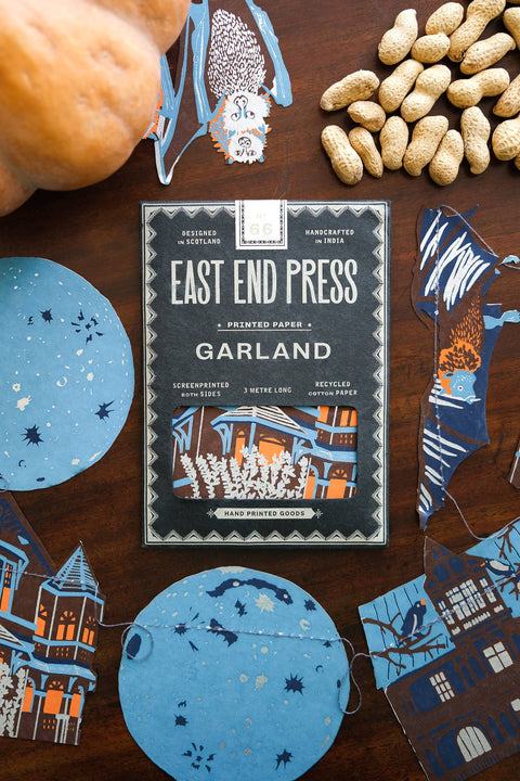 Haunted House Sewn Garland