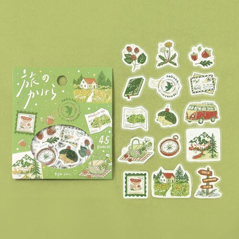 Forest Flake Stickers