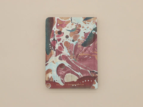 Carnelian Marble B6 Hardcover Journal