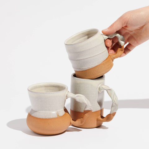 Handmade Glazed Ceramic Mugs